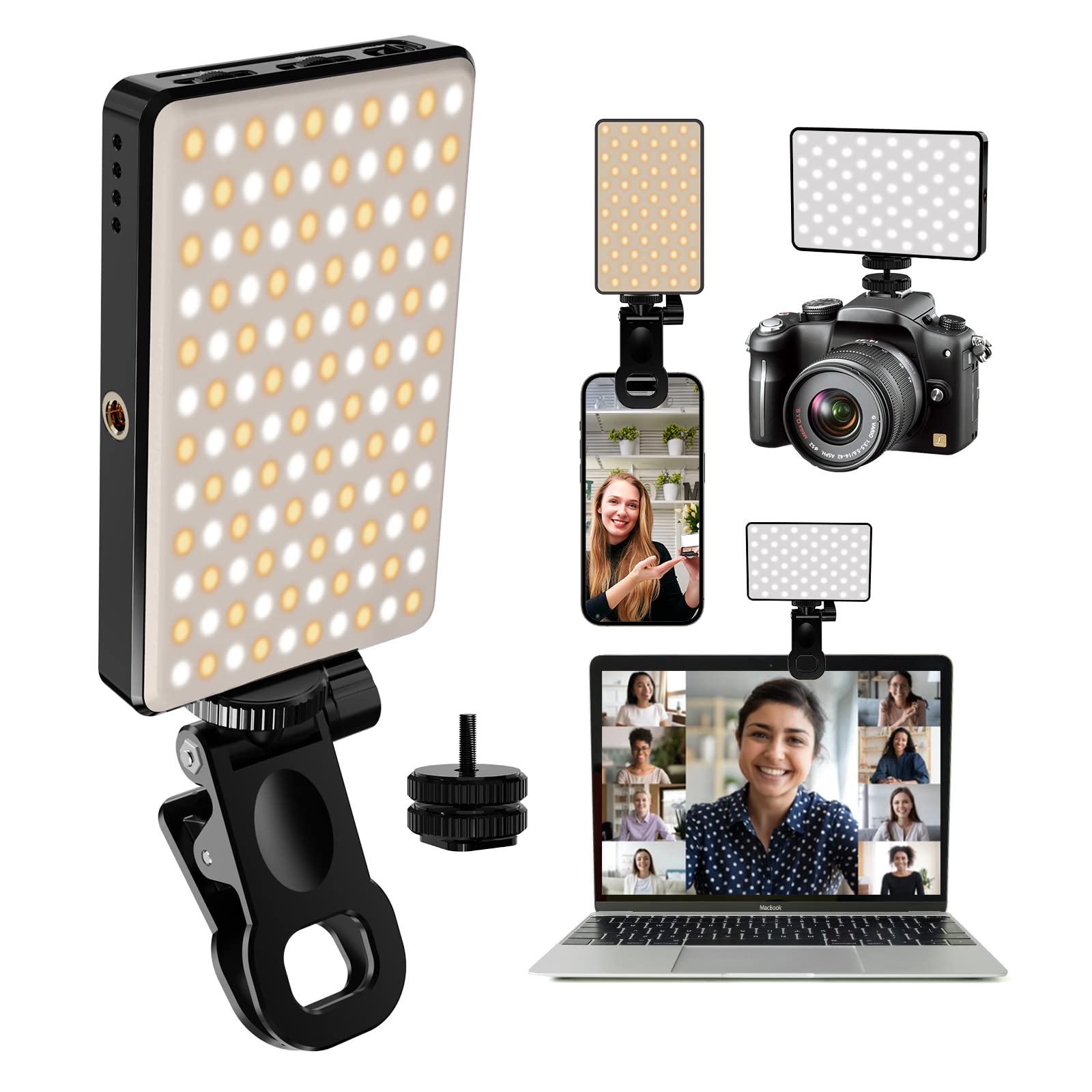 Photography Lighting Set Up - LED Selfie Light 3000Mah 120 LED