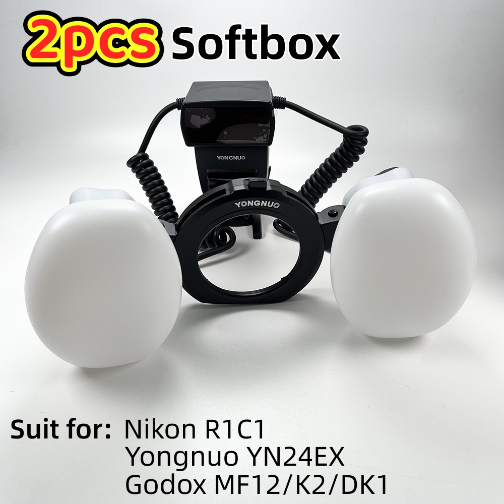 Photography Lighting Softbox - 2pcs Softbox Dual Head Flash Lamp