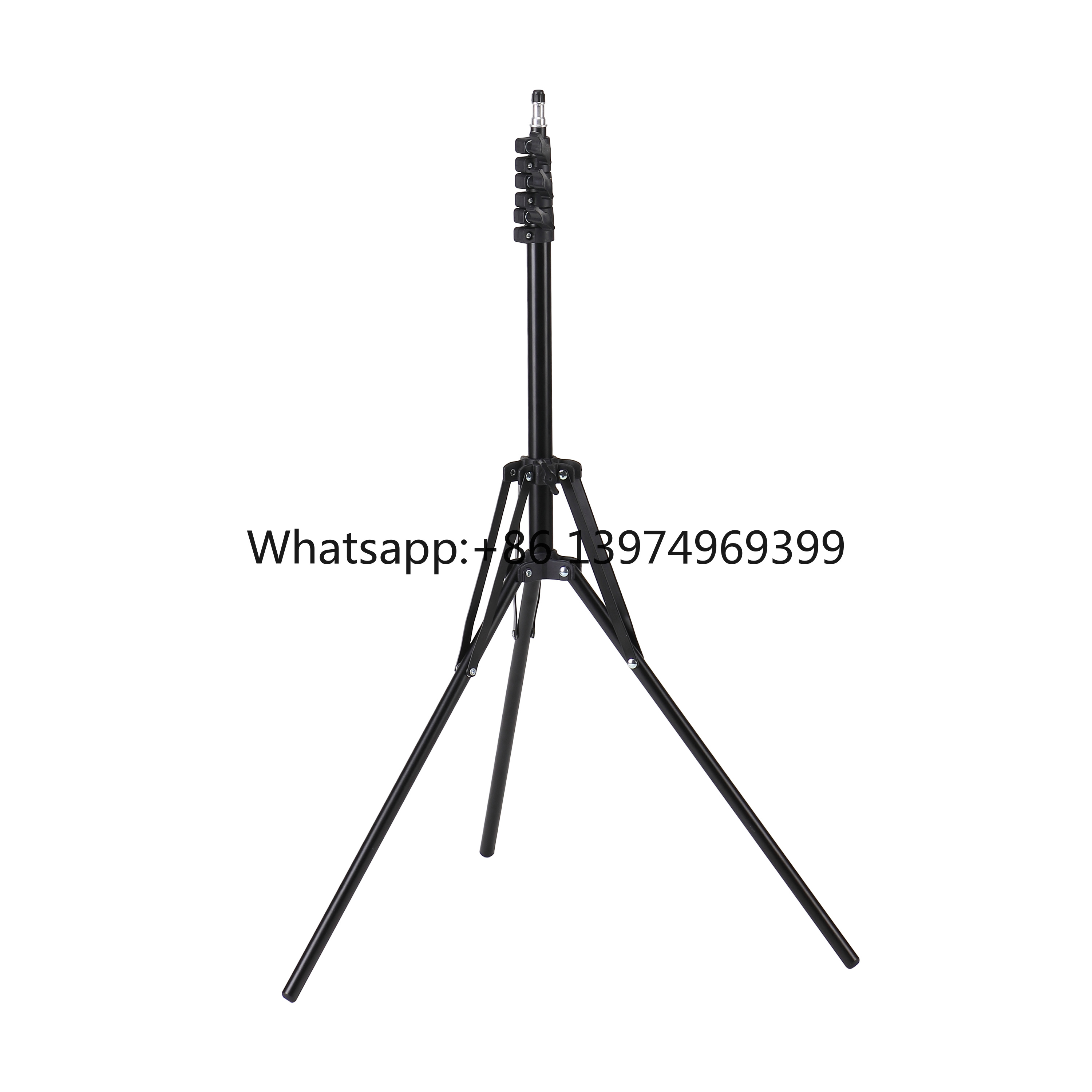 Photography Lighting Softbox - 1.9m Professional Photography Light Stand Black