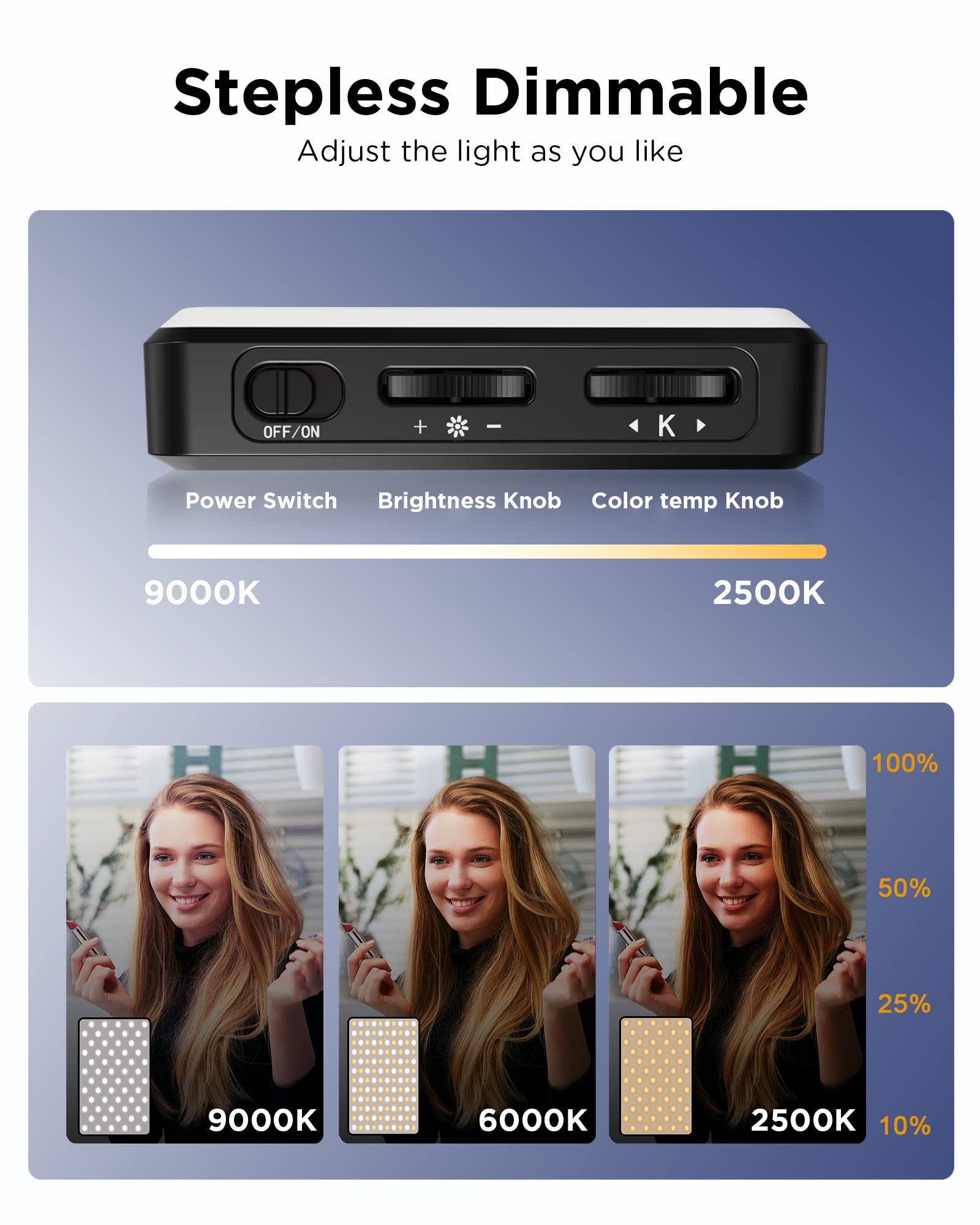LED Selfie Light 3000Mah 120 L - Photography Lighting Set Up ulasan dan harga