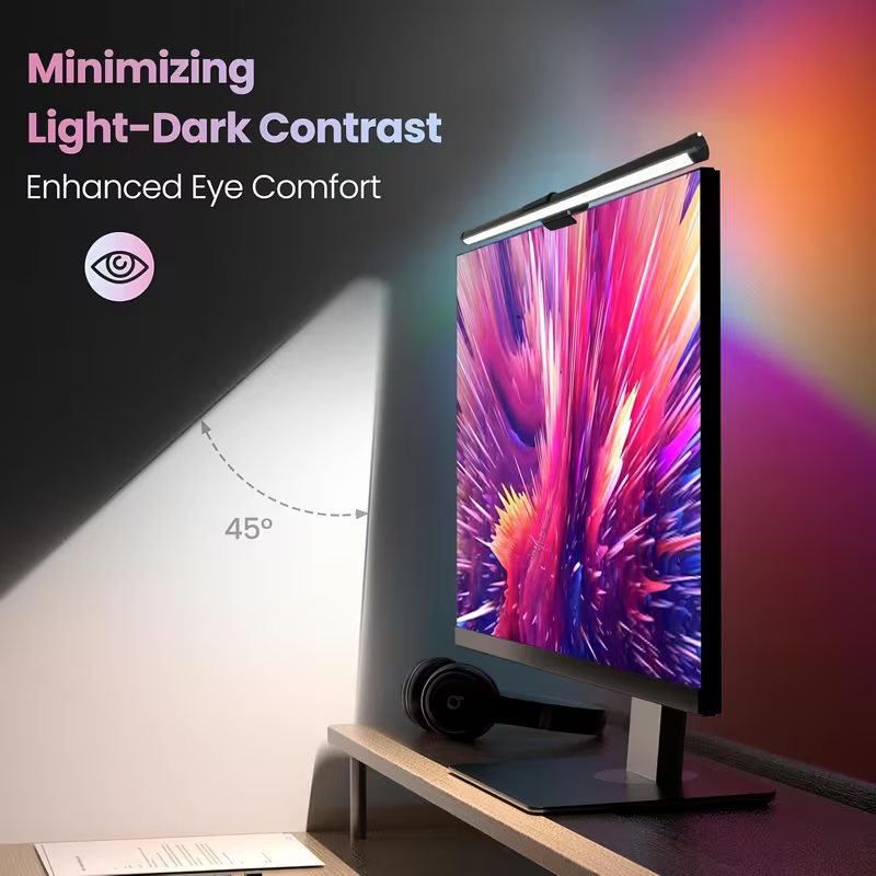 Monitor Light Bar LED Computer - Photography Lighting Game ulasan dan harga