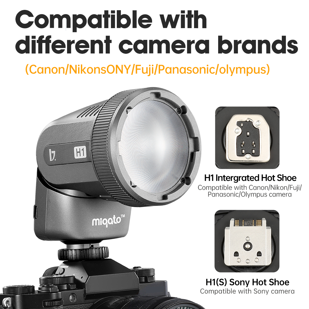 JINBEI H1 LED Camera Flash Out - Good Lighting In Photography ulasan dan harga