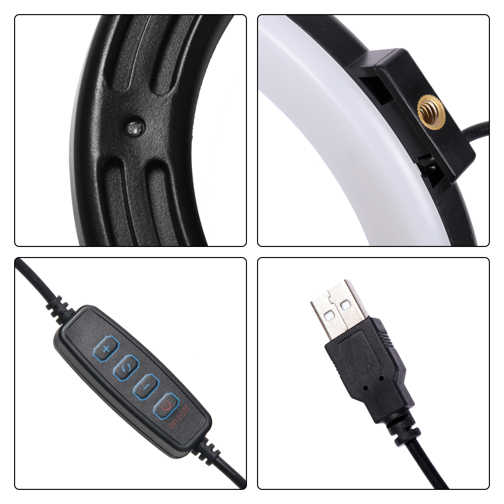 16cm/26cm/30cm LED Selfie Ring - Photography Lighting Set Up ulasan dan harga