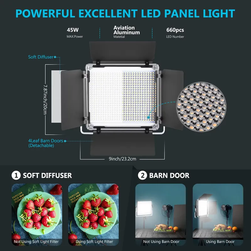 Photography Video Lighting Kit - Photography Lighting Kit Neewer ulasan dan harga