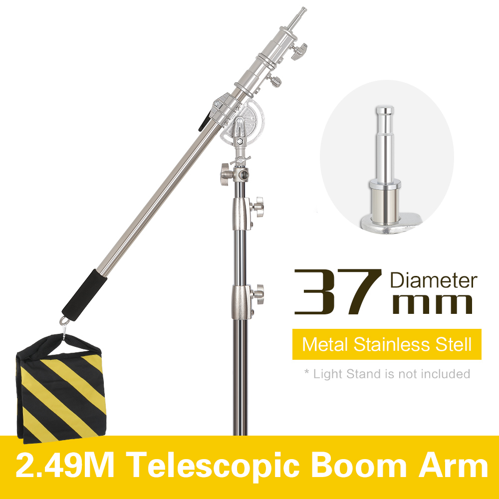 2.49M Length Cross Arm Stainle - Boom Arm Stand ulasan dan harga