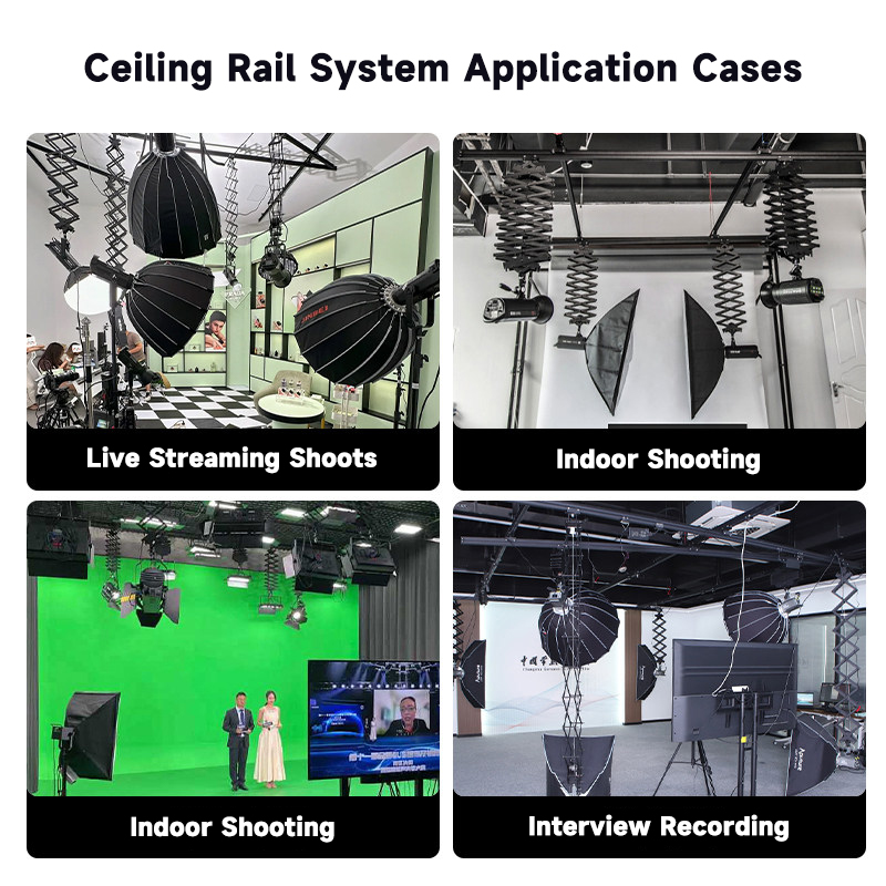 MIAOTU Aluminum Alloy Studio L - Photography Lighting For Portraits ulasan dan harga