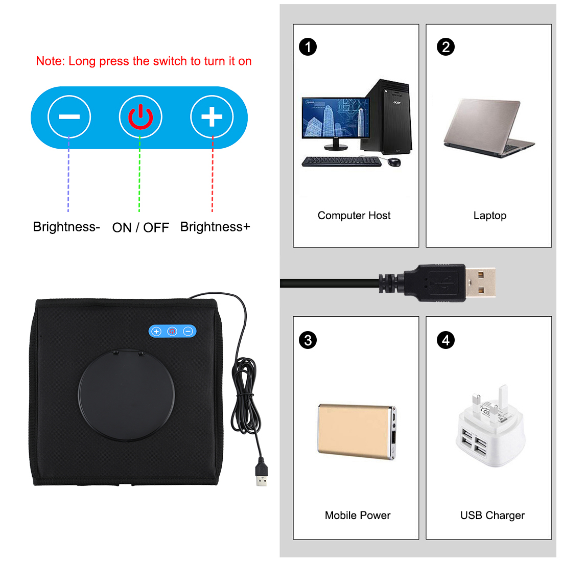 Portable Desktop Foldable Mini - Photography Lighting Softbox ulasan dan harga