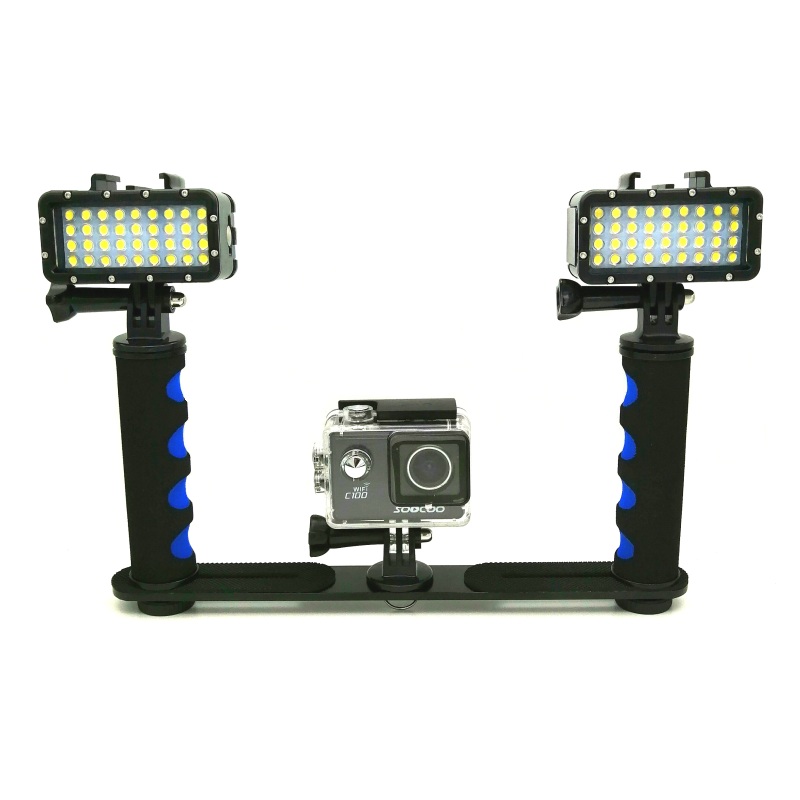 New Lamp Diving Waterproof LED - Iris Photography Led Lighting Pack ulasan dan harga