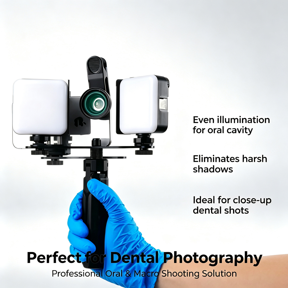 LODDEN Bluetooth Dental Fill L - Photography Lighting Led ulasan dan harga