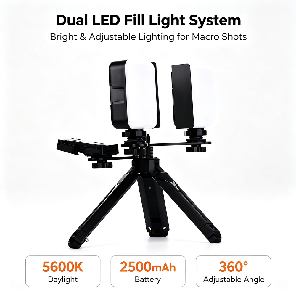 LODDEN Bluetooth Dental Fill L - Photography Lighting Led ulasan dan harga