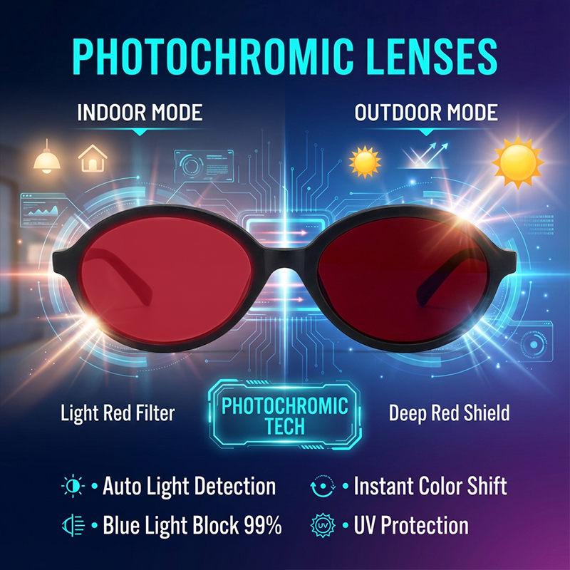 Anti Blue Light Red Lens Filte - Photography Lighting Game ulasan dan harga