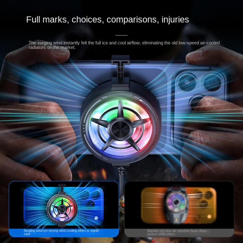 Clip On Phone Cooler Fan Low N - Photography Lighting Game ulasan dan harga