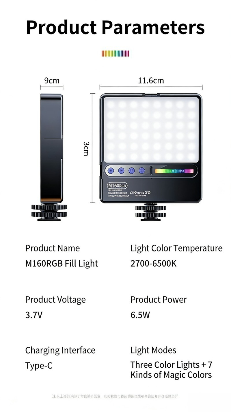 Portable Photography Pocket Fi - Photography Lighting Led ulasan dan harga