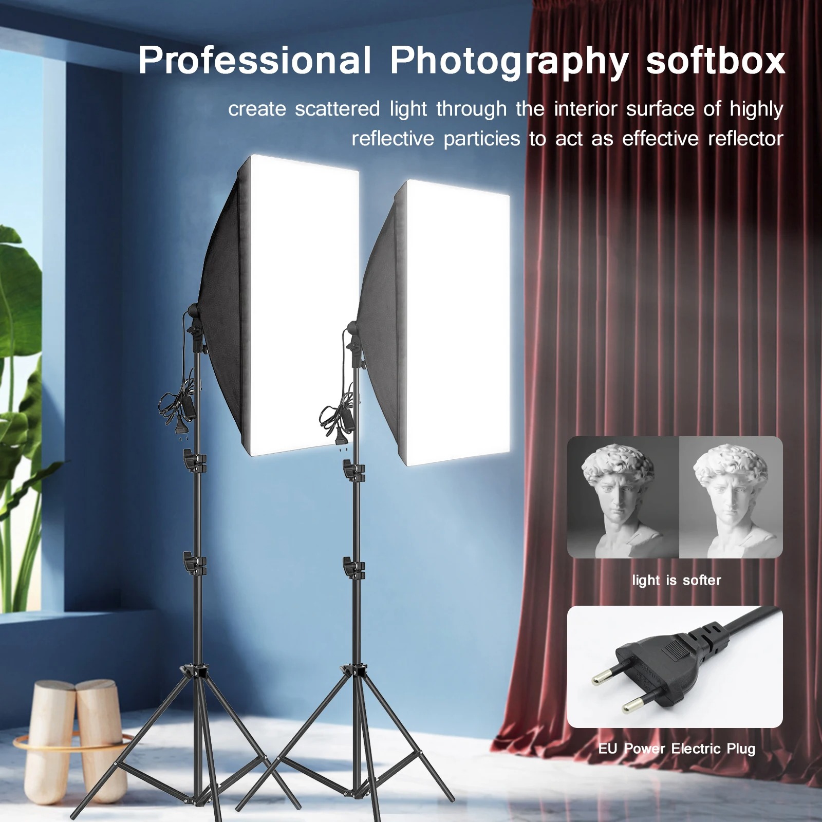 Professional Photography Softb - Photography Lighting Softbox ulasan dan harga