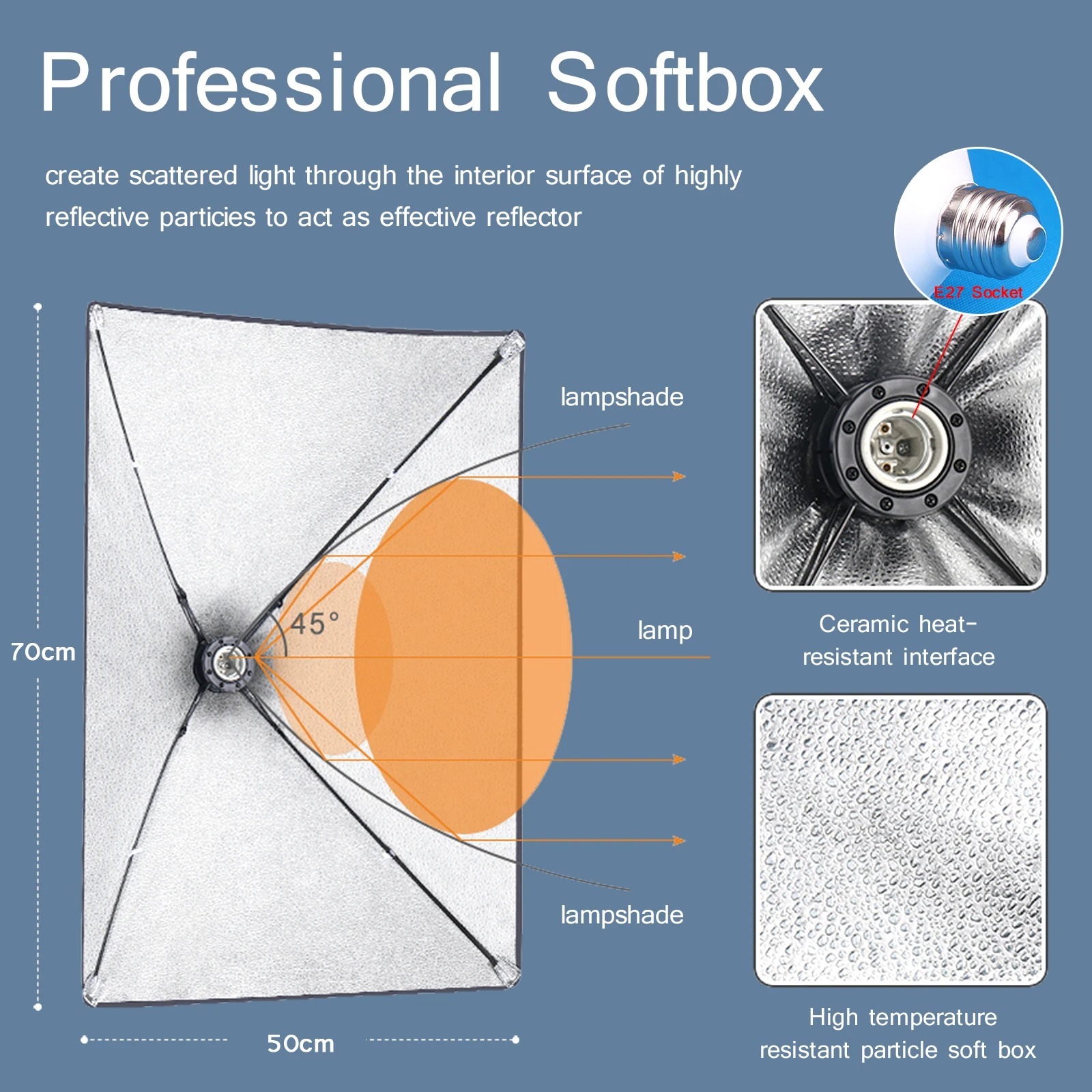Professional Photography Softb - Photography Lighting Softbox ulasan dan harga