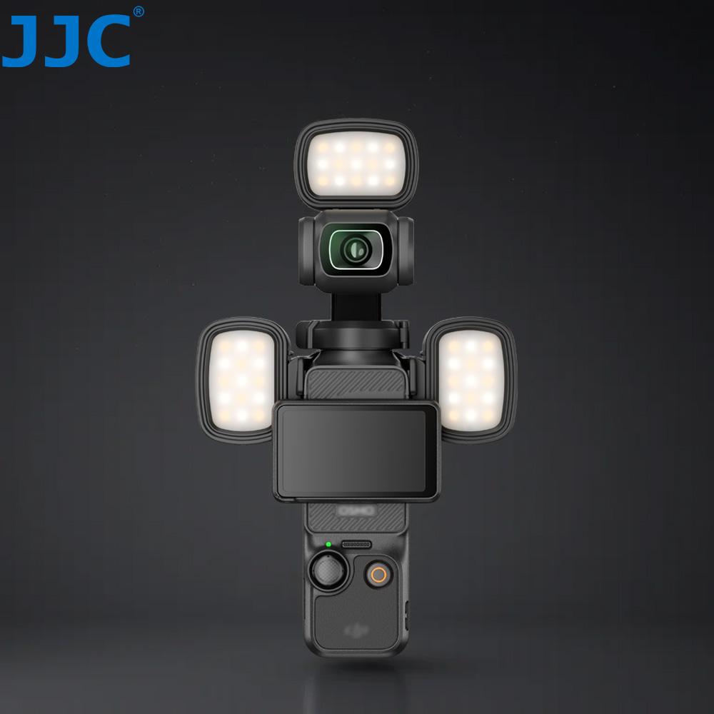 JJC Osmo Pocket 3 Mini Led Lig - Iris Photography Led Lighting Pack ulasan dan harga