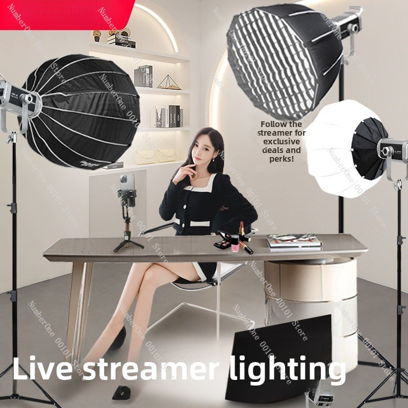 300W COB Photography Light Dua - Photography Lighting For Portraits ulasan dan harga