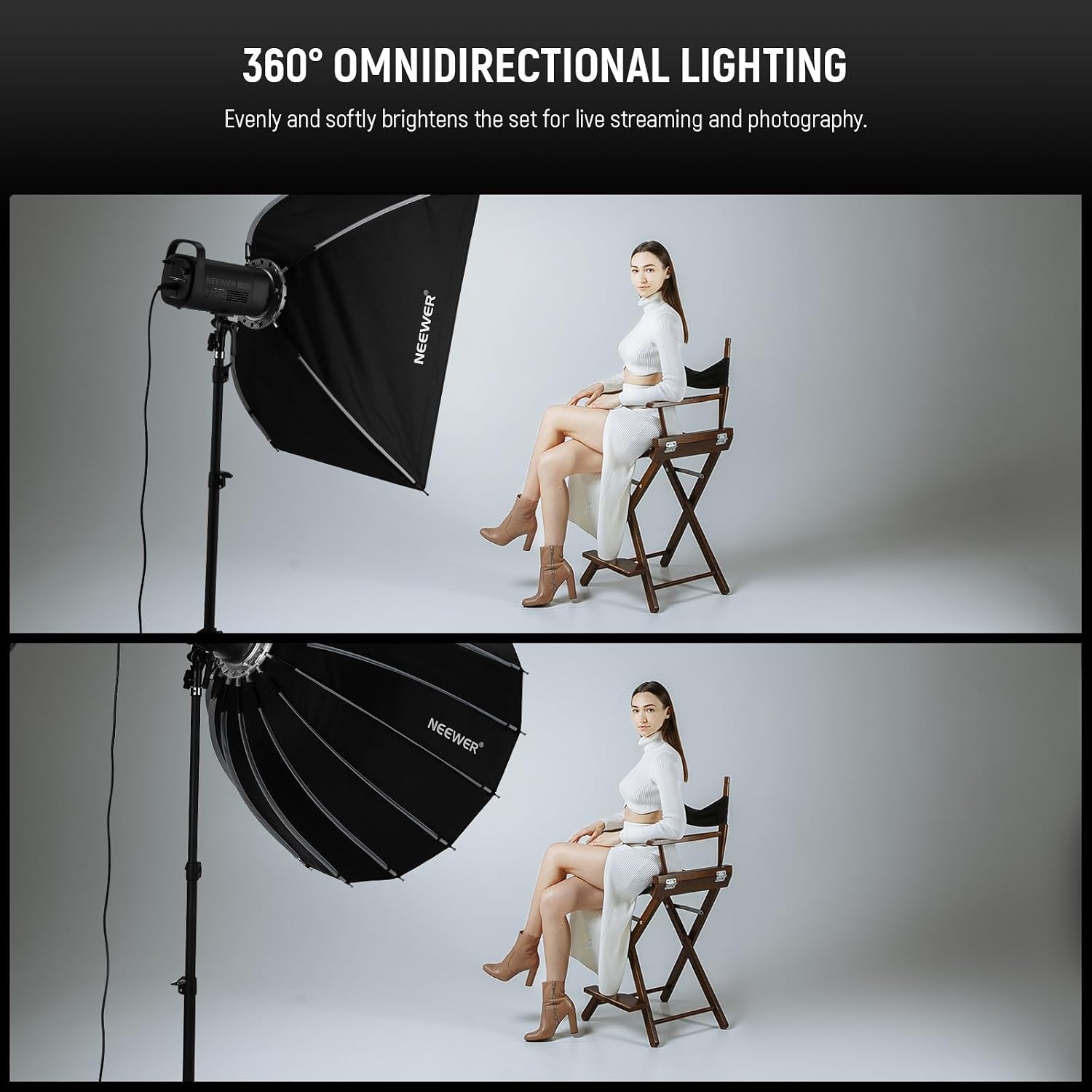 Parabolic Softbox with Bowens  - Photography Lighting Softbox ulasan dan harga
