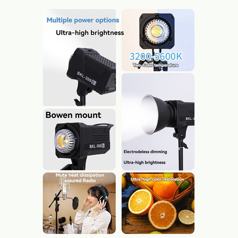 300W Bi LED Video Light, Conti - Photography Lighting Led ulasan dan harga