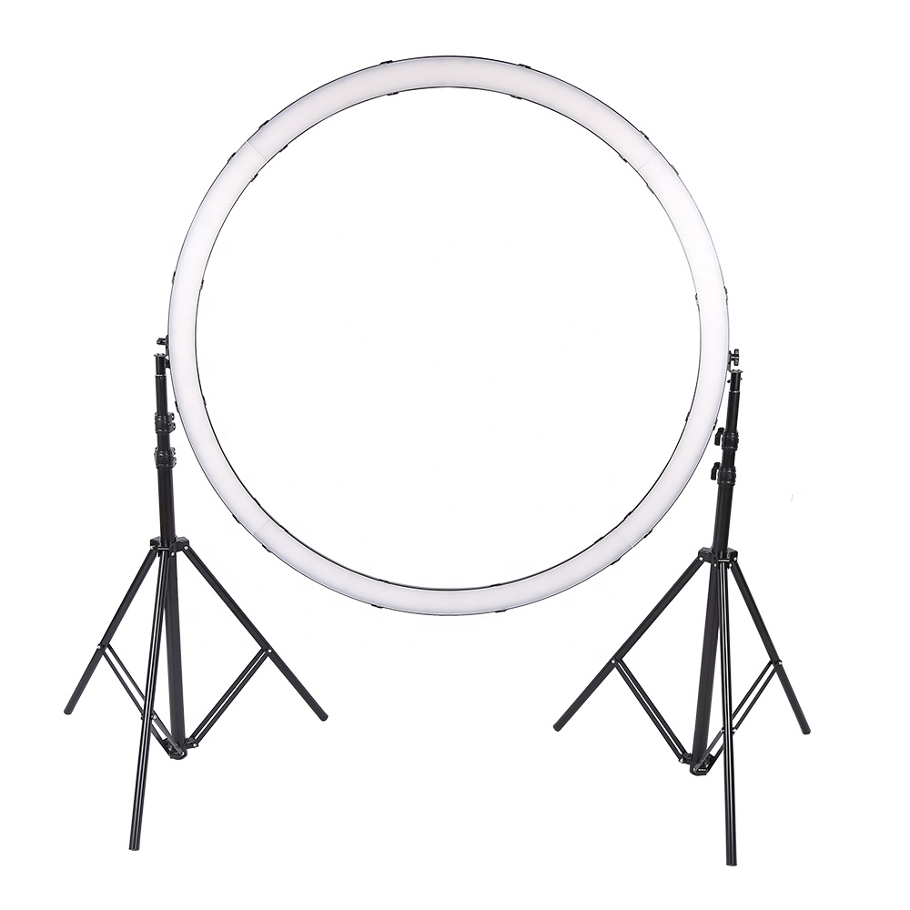 120W LED Ring Light Wire Contr - Photography Lighting For Studio ulasan dan harga