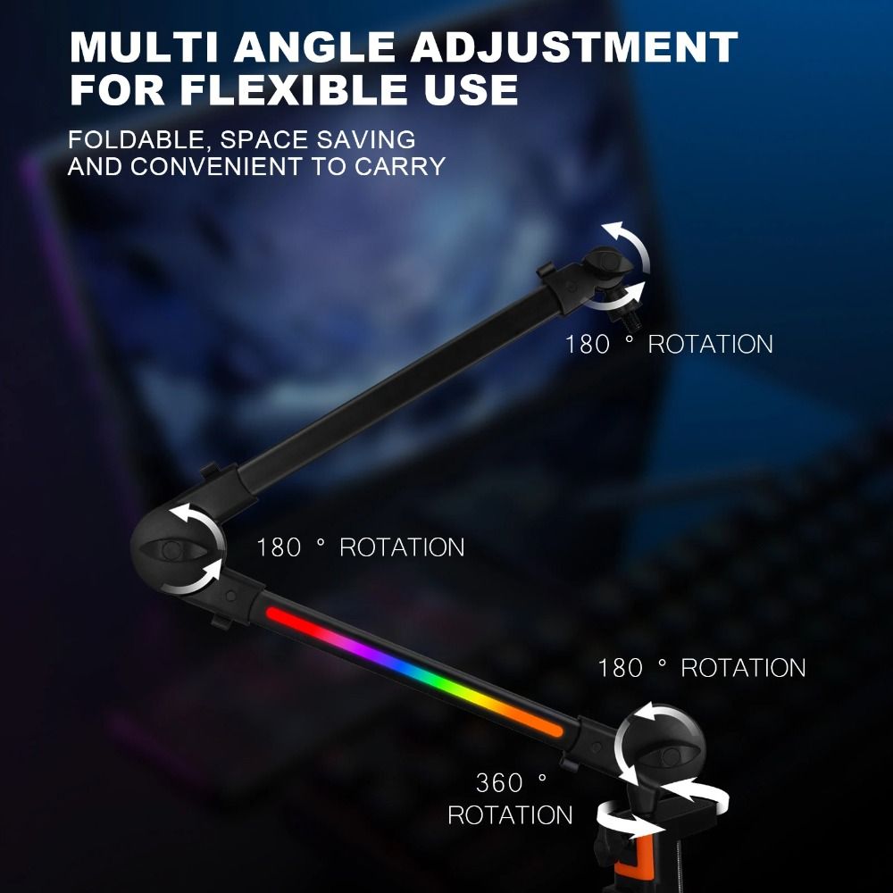 Microphone Boom Arm Mic Stand  - Boom Arm Stand ulasan dan harga