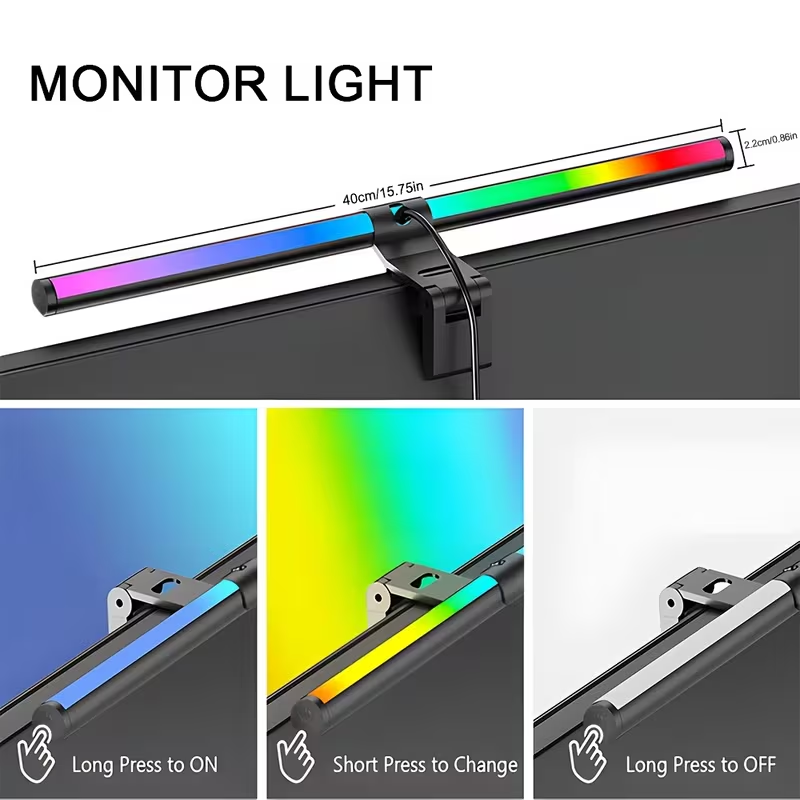LED Computer Screen Hanging Li - Photography Lighting Game ulasan dan harga