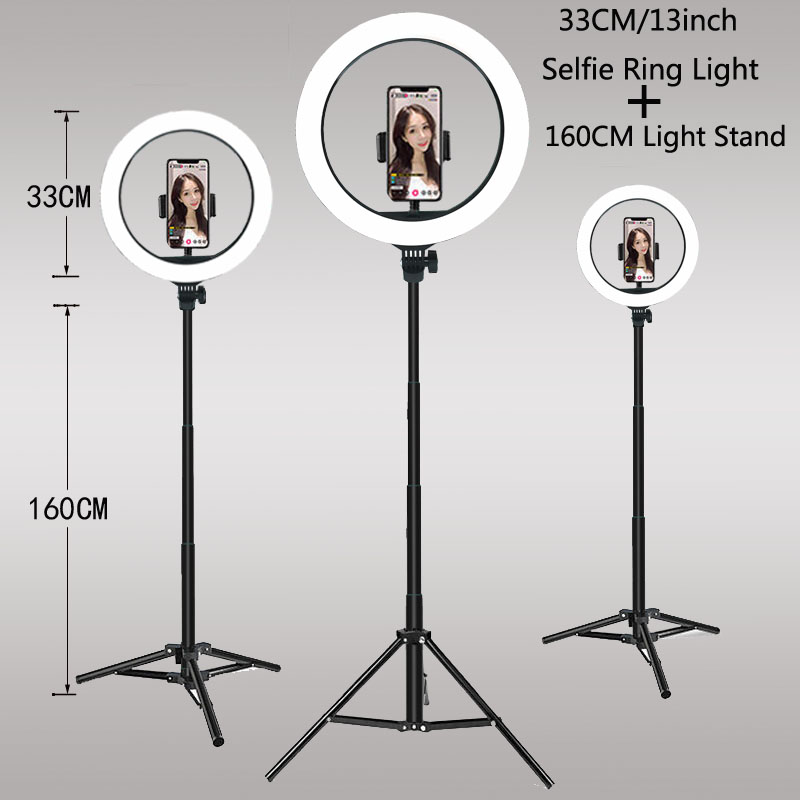26 33CM Video Lights Dimmable  - Photography Lighting Set Up ulasan dan harga