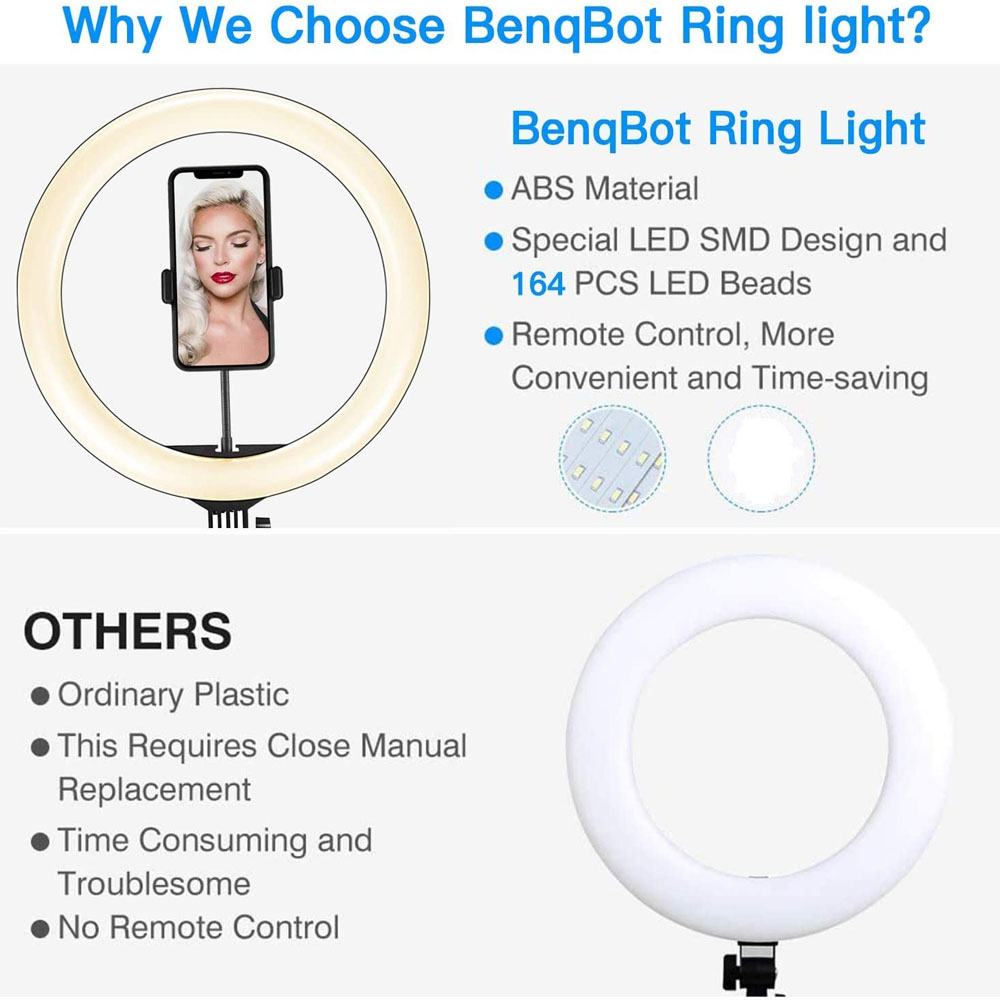 26 33CM Video Lights Dimmable  - Photography Lighting Set Up ulasan dan harga