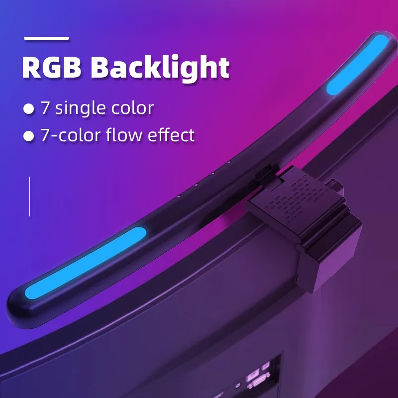 Curved LED Monitor Light Bar U - Photography Lighting Game ulasan dan harga